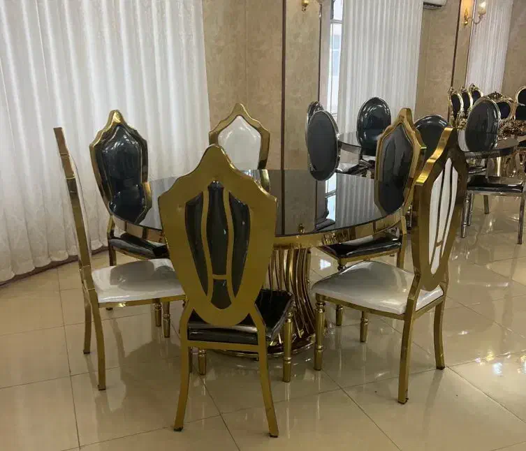 میز و صندلی تالار مدل میز لوله ای تالاری خرید عمده|میز و صندلی غذاخوری|احمدآبادمستوفی, |دیوار