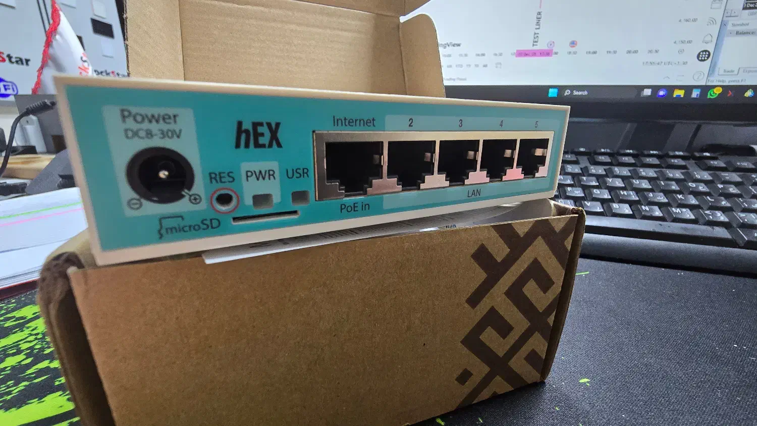 روتر میکروتیک MikroTik RB750Gr3 hEX Router|مودم و تجهیزات شبکه|کرج, احدآباد|دیوار