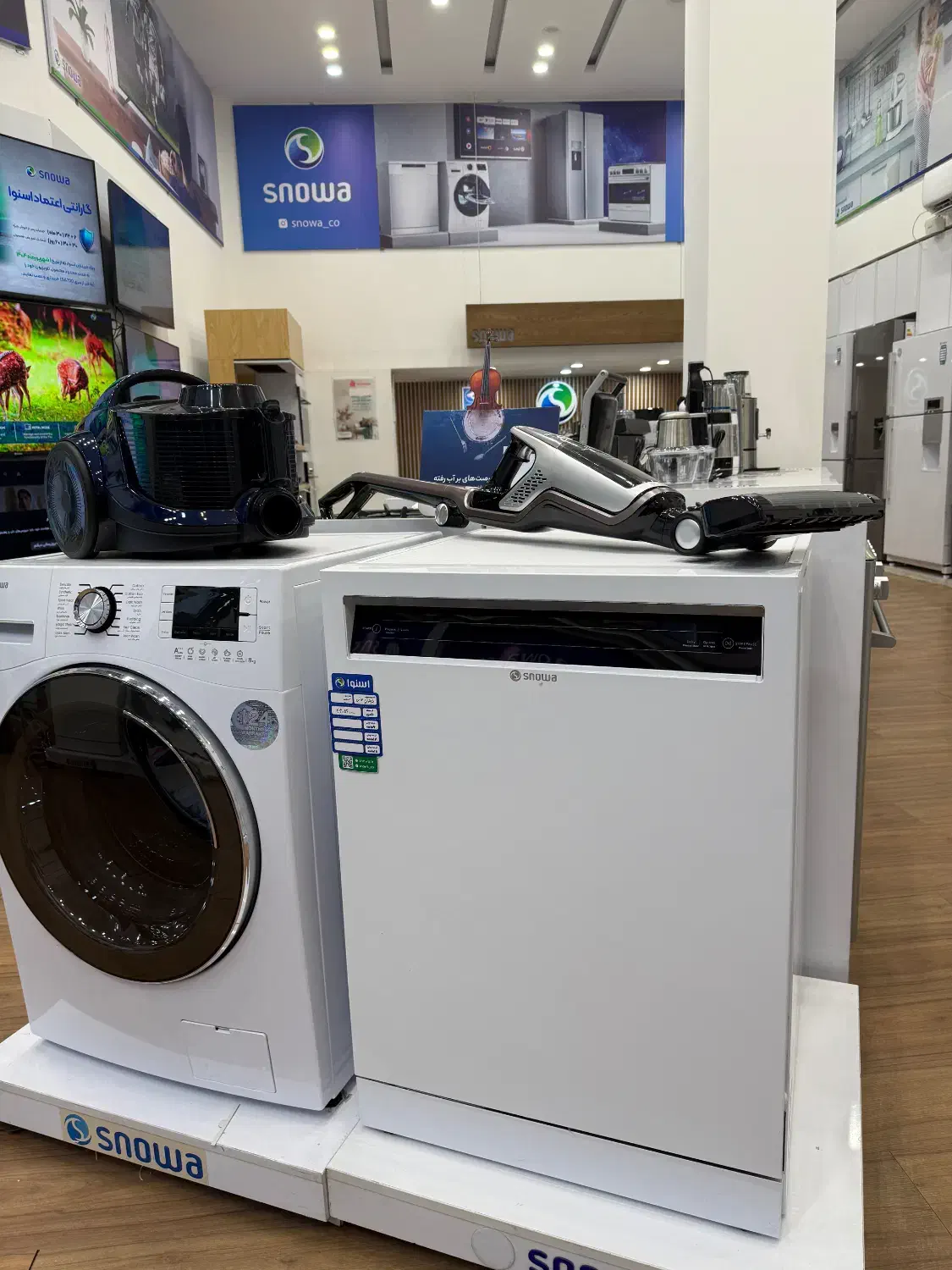 ظرفشویی هوشمند اسنوا قابلیت اتصال به گوشی|ماشین ظرفشویی|قزوین, |دیوار