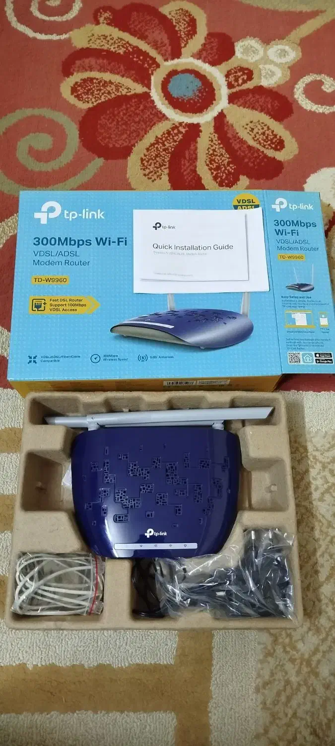 مودم وای فای vdsl tp-link|مودم و تجهیزات شبکه|قم, پردیسان|دیوار