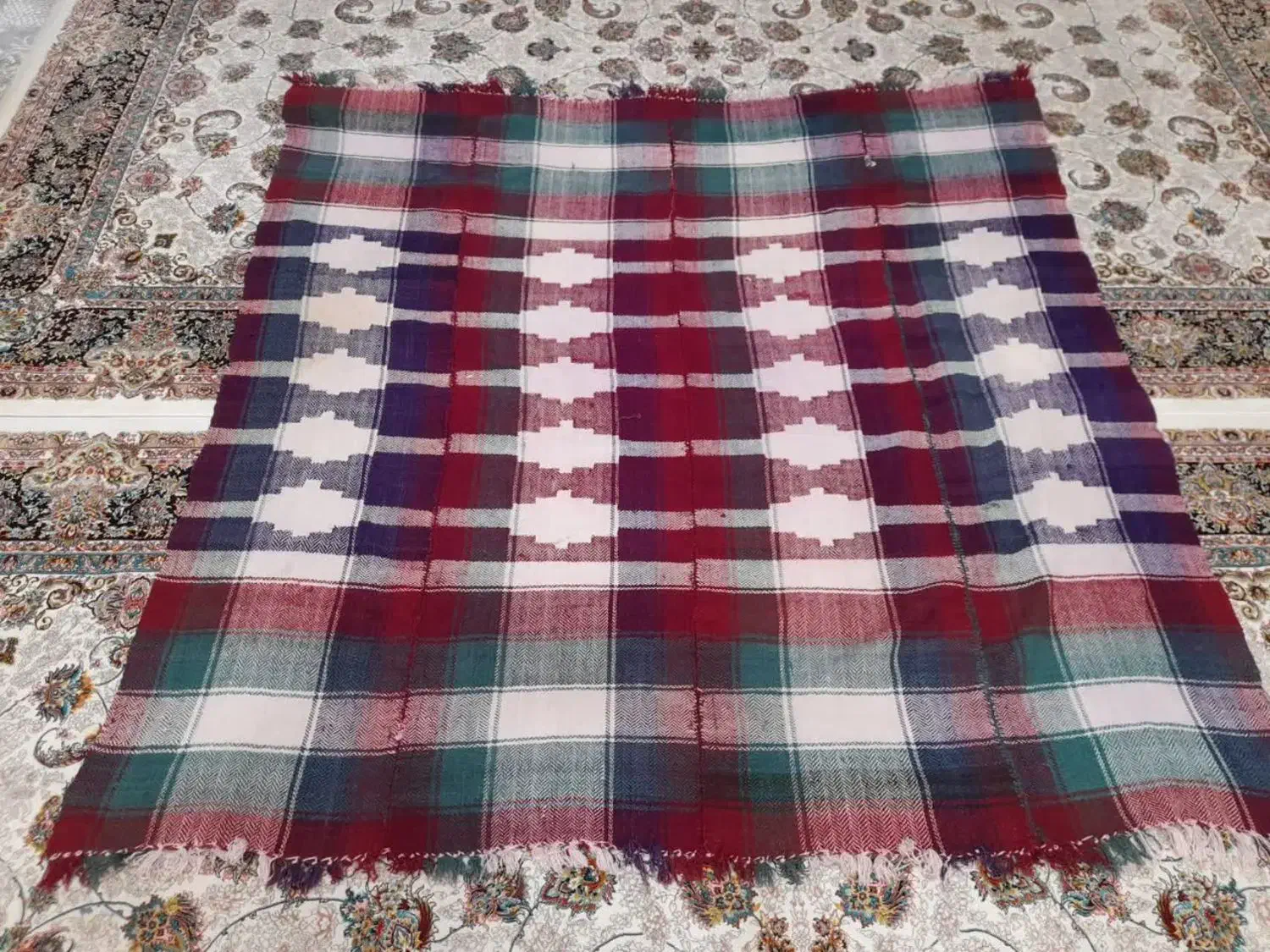 موج یا جاجیم|گلیم، جاجیم، گبه|کرمانشاه, |دیوار