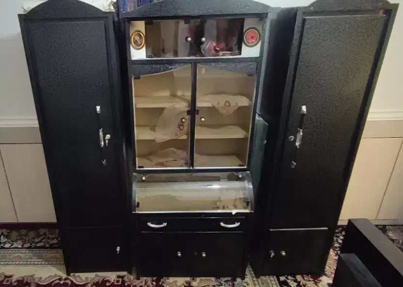 کمد فلزی سه تیکه|جاکفشی، کمد، دراور|زابل, |دیوار