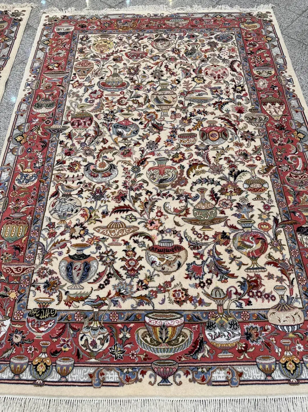 فرش دستبافت جفت 9متری نوبافت/اقساط بدون بهره|فرش|مشهد, نوفل لوشاتو|دیوار