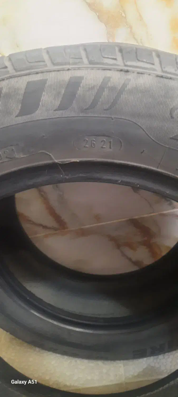 ۴ حلقه لاستیک کویر تایر|قطعات یدکی و لوازم جانبی|خرمآباد, |دیوار