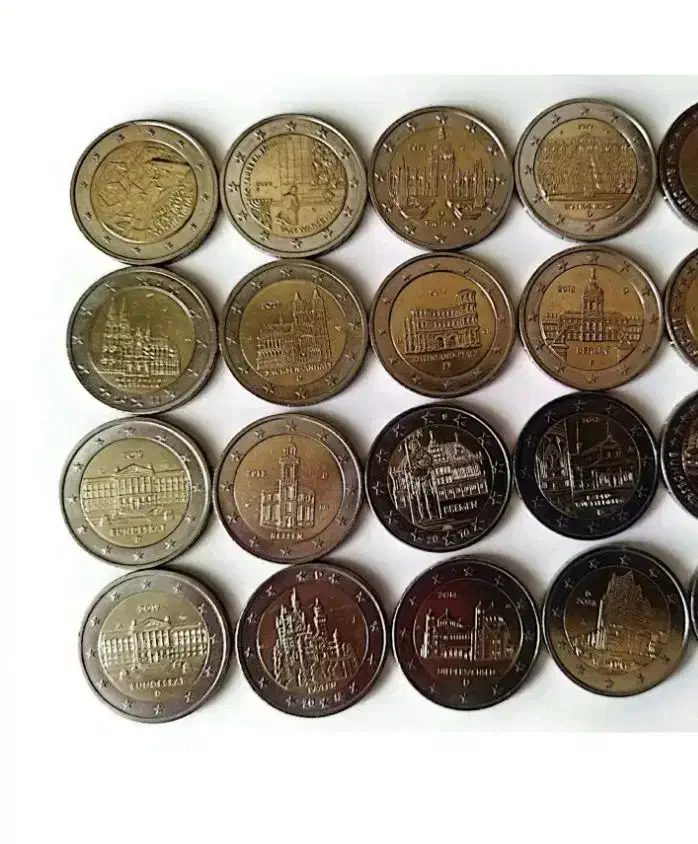 سکه دو یورویی|کلکسیون سکه، تمبر، اسکناس|بروجرد, |دیوار