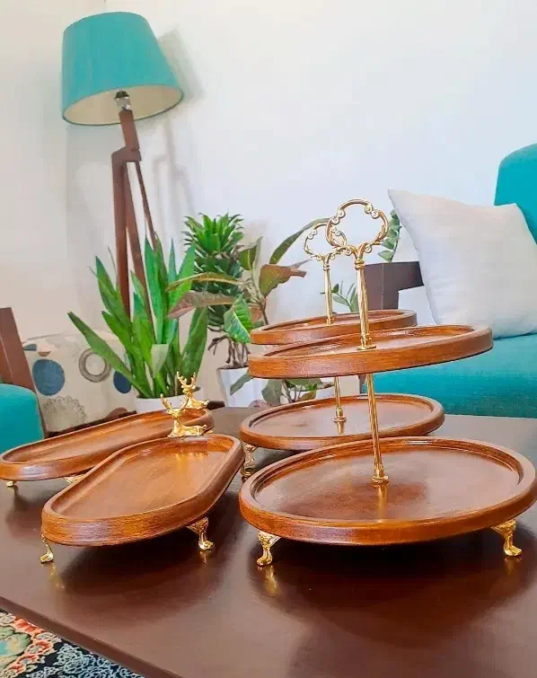 بیضی و دو طبقه|ظروف سرو و پذیرایی|شهریار, شهرک شاهد|دیوار