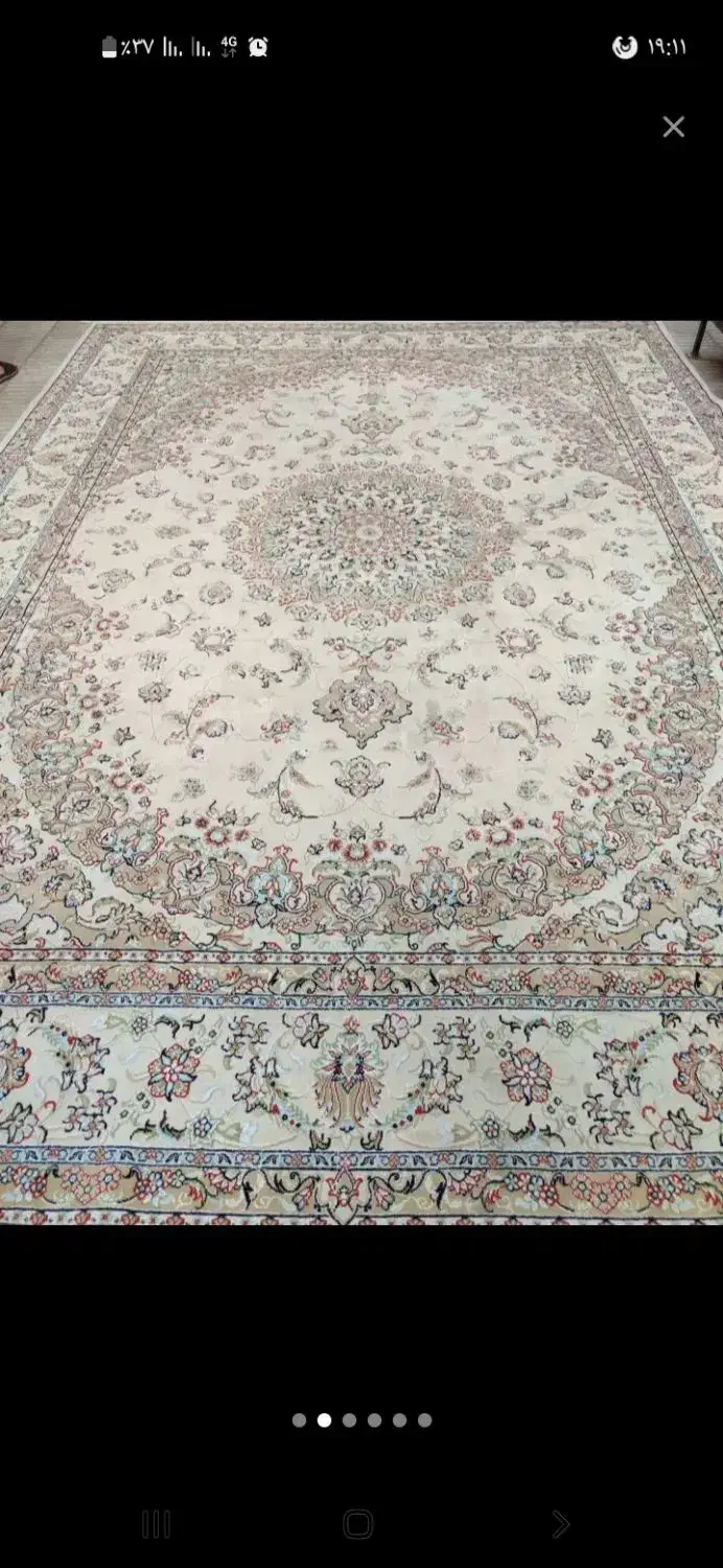 فرش ۱۲ متری زمرد مشهد گل برجسته ویک عدد ۹متری|فرش|تهران, زاهد گیلانی|دیوار