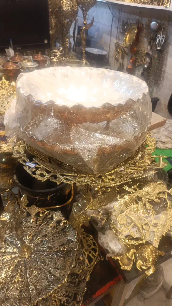 ظروف مسی|صنایع دستی و سایر لوازم تزئینی|ماهدشت, |دیوار