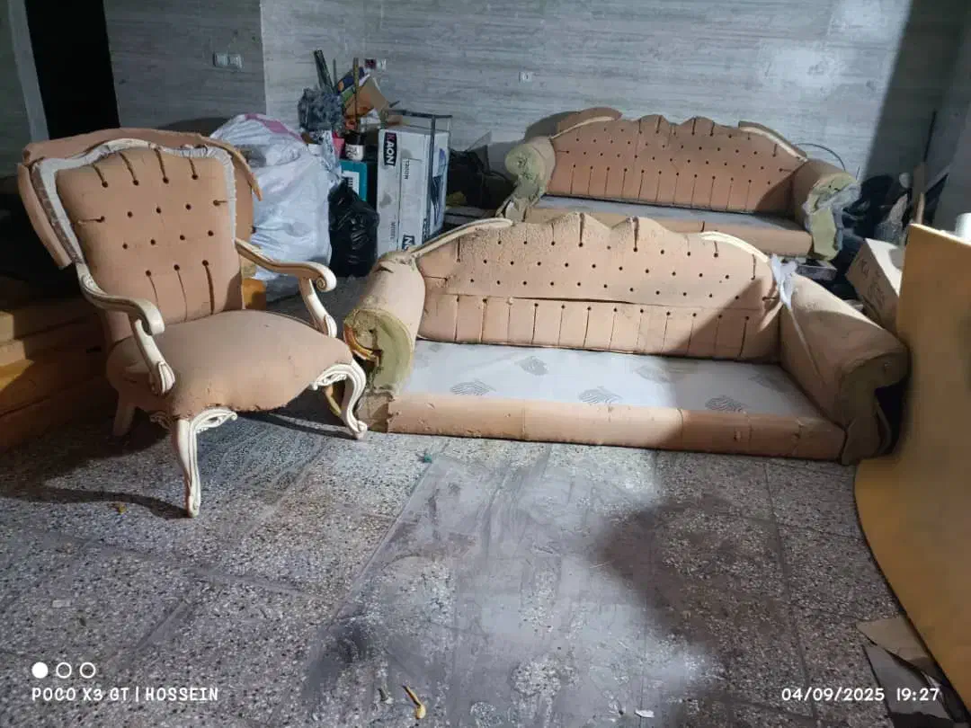 مبل سلطنتی کلاسیک|مبلمان خانگی و میز عسلی|صدرا-فارس, فاز ۱|دیوار