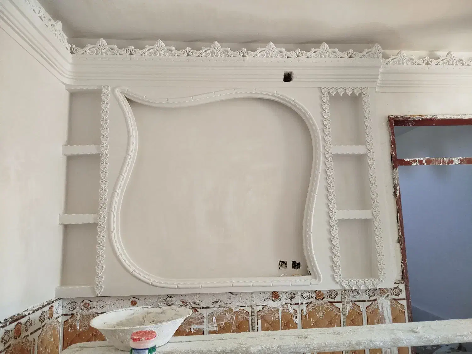 گچکاری ولکه گیری پذیرفته میشود|خدمات پیشه و مهارت|زابل, |دیوار