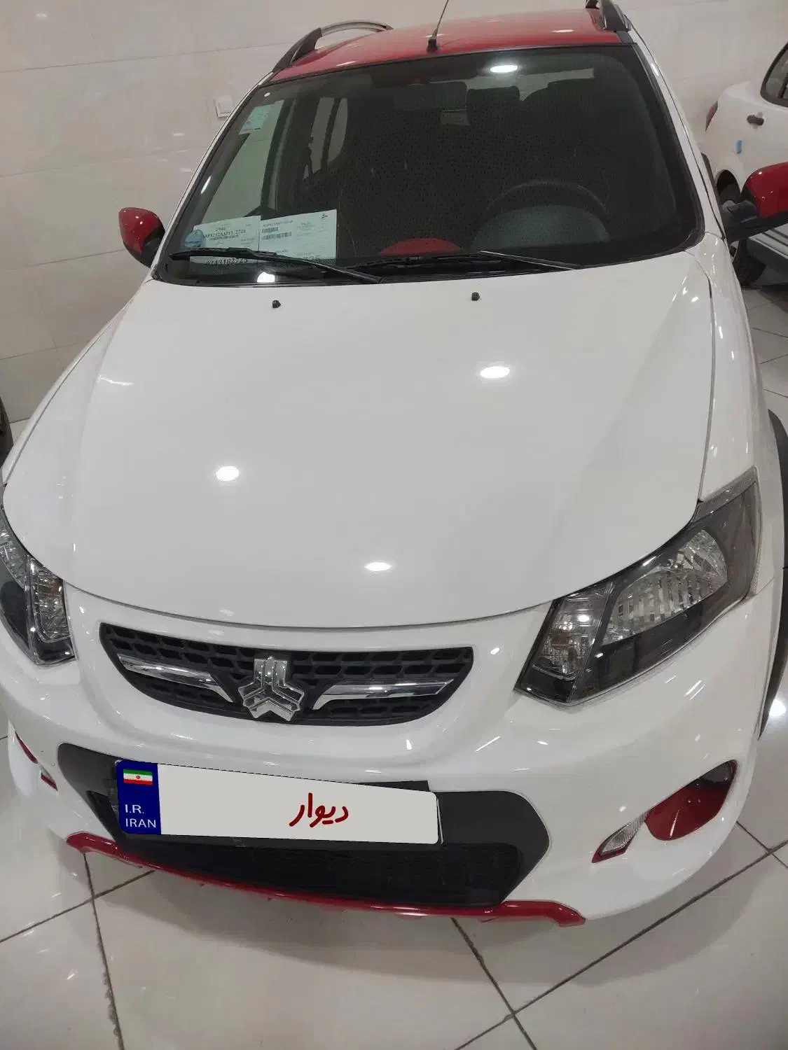 کویک Rرینگ آلومینیوم سقف قرمز وشیشه دودی فابریک|خودرو سواری و وانت|شهرکرد, |دیوار