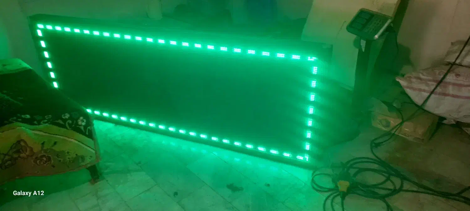 تابلو روان LED حرفهای ابعاد ۲۰۲×۷۲|فروشگاه و مغازه|آشخانه, |دیوار