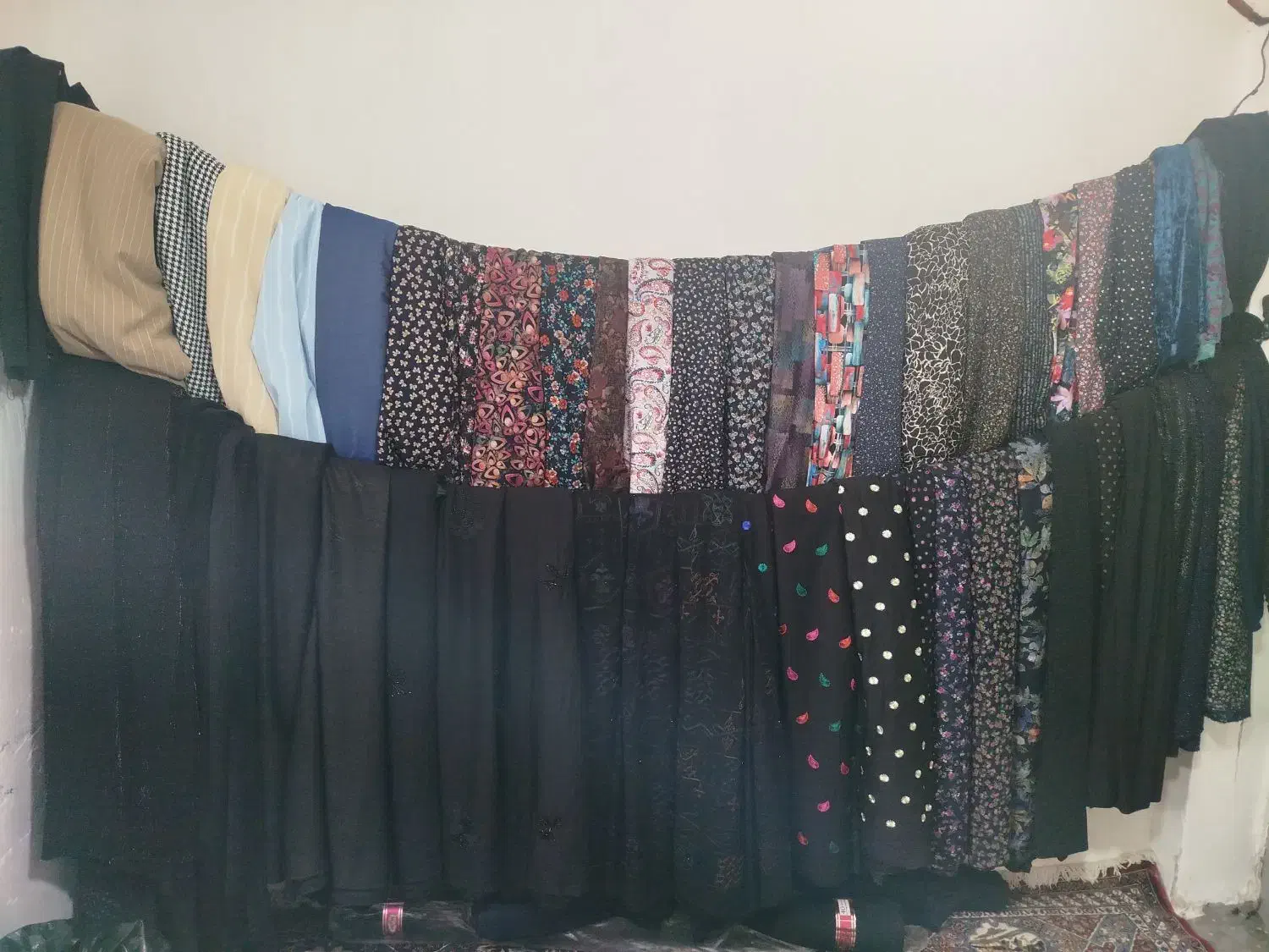 انواع پارچه|لباس|الشتر, |دیوار