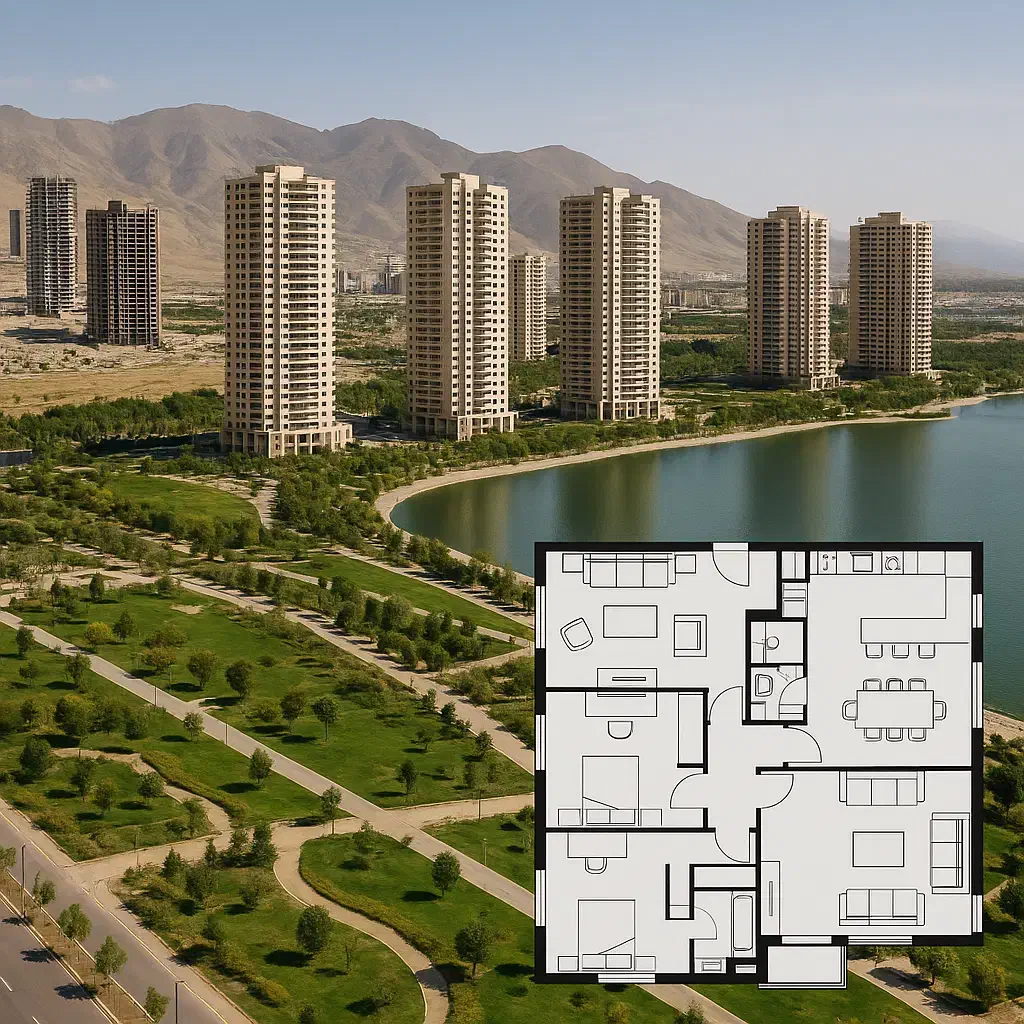 خرید اقساطی واحد نزدیک تحویل سند رسمی و دید ابدی|فروش آپارتمان|تهران, شهرک علم و فناوری|دیوار