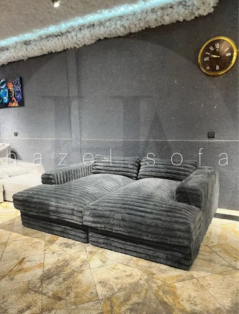 مبل مدل لم لَش با پارچه ایتالیایی(هازل)|مبلمان خانگی و میز عسلی|قشم, |دیوار