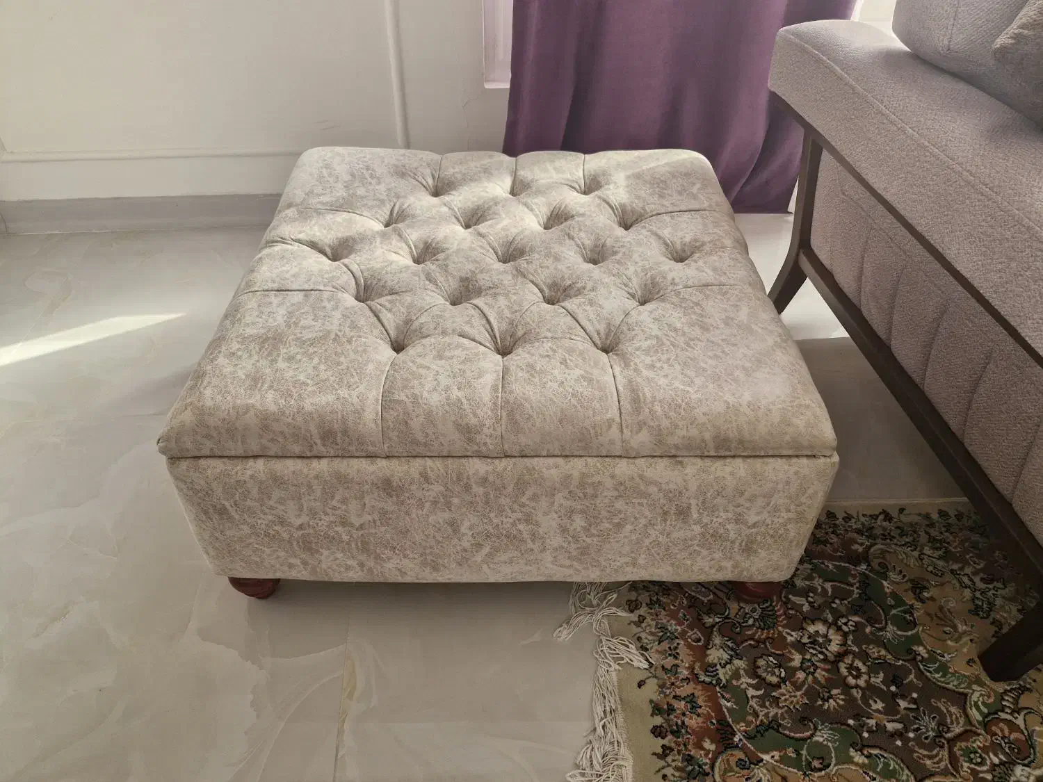 میز جلو مبلی پاف|مبلمان خانگی و میز عسلی|کیش, |دیوار