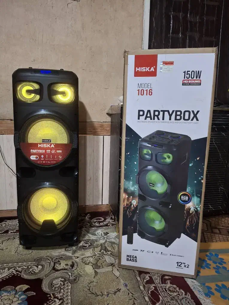 اسپیکر HISKA 150w|سیستم صوتی خانگی|شیراز, کرونی(خاتونک)|دیوار