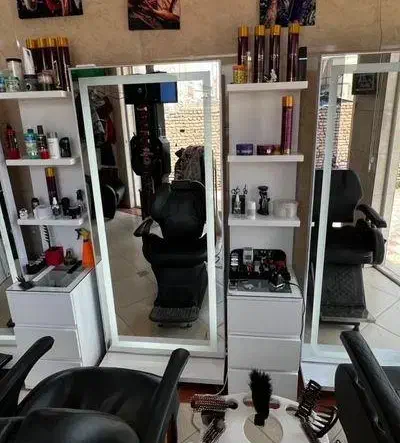 اینه آرایشگاه|آرایشگاه و سالنهای زیبایی|آبسرد, |دیوار