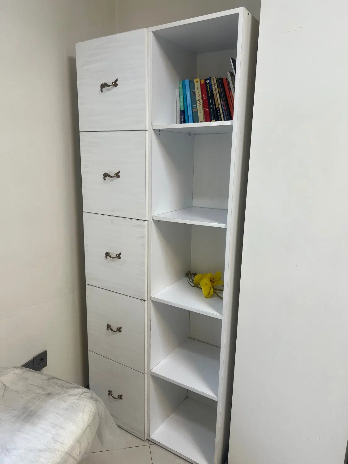 کتابخانه|کتابخانه، شلف، قفسههای دیواری|تهران, اوین|دیوار