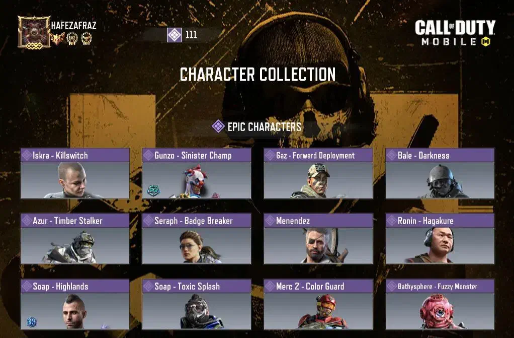 اکانت کالاف موبایل|کنسول، بازی ویدئویی و آنلاین|تهران, جردن|دیوار