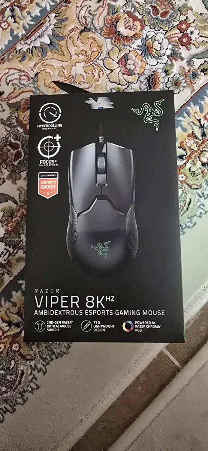 موس RAZER VIPER 8K HZ|قطعات و لوازم جانبی رایانه|شیراز, احمدآباد|دیوار