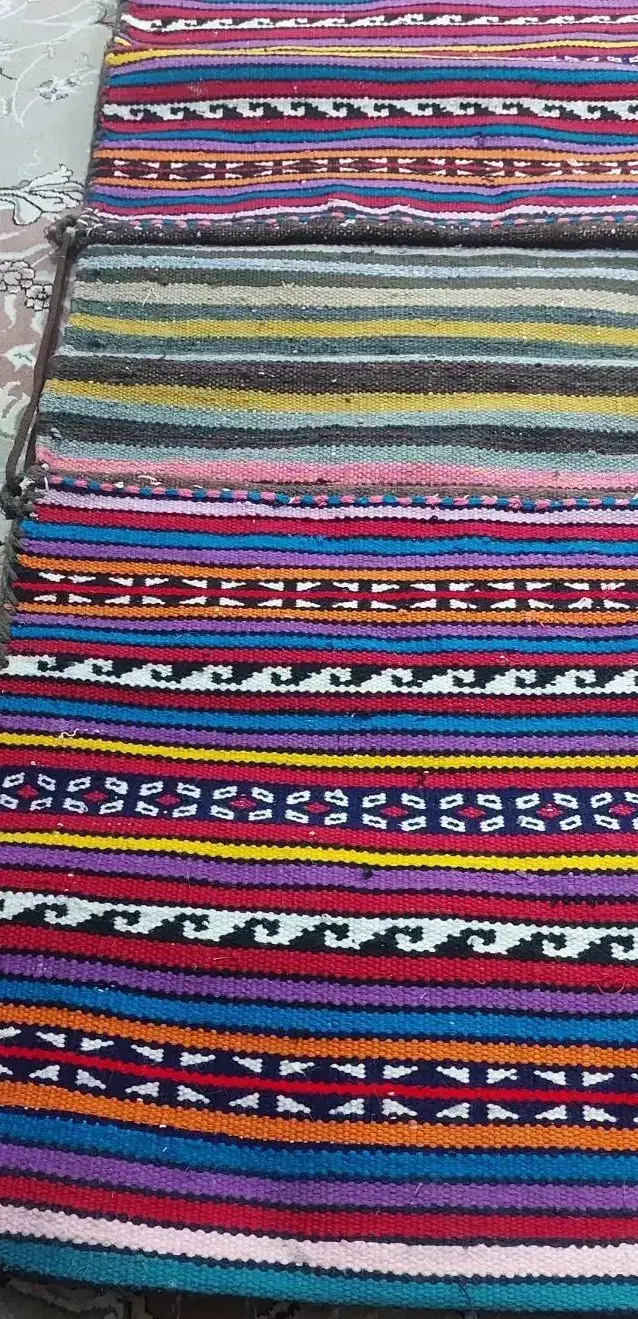 خورجین موتورسیکلت دستبافت|گلیم، جاجیم، گبه|بیرجند, |دیوار