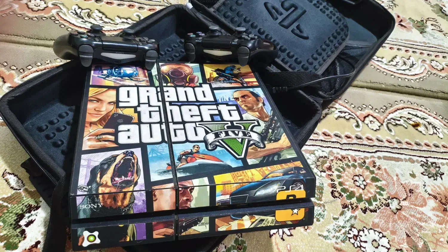 ps4 fat 512g کپی خور با سه دسته|کنسول، بازی ویدئویی و آنلاین|ارومیه, |دیوار