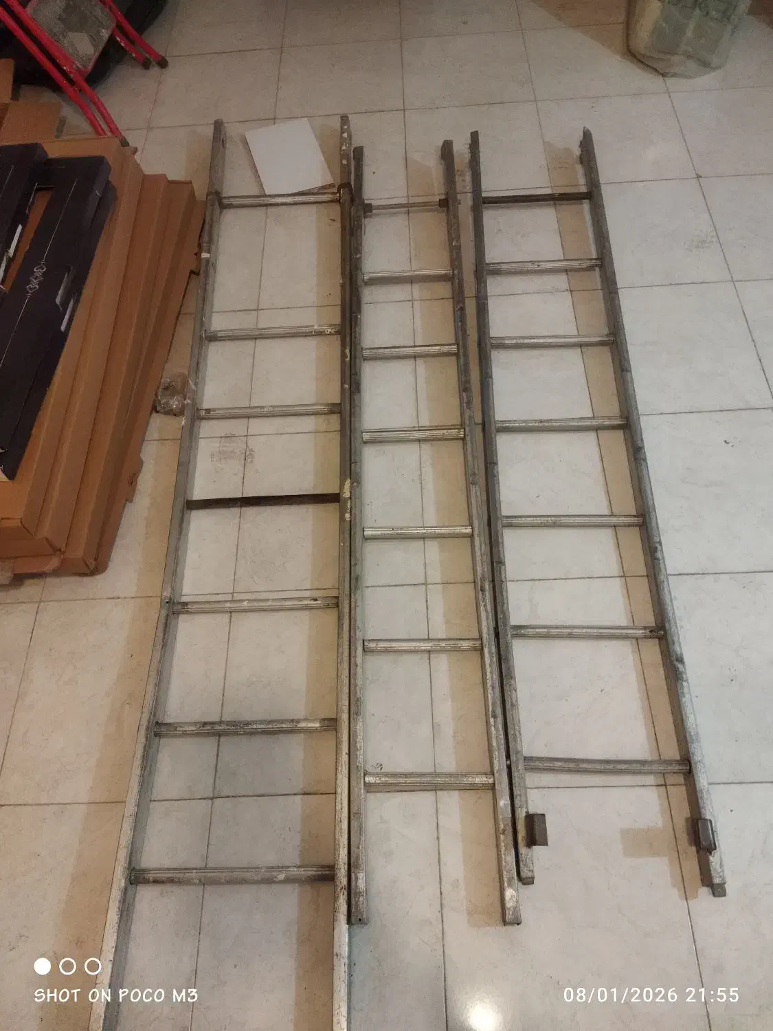 نردبان آلومینیومی|ابزارآلات|برخوار, |دیوار