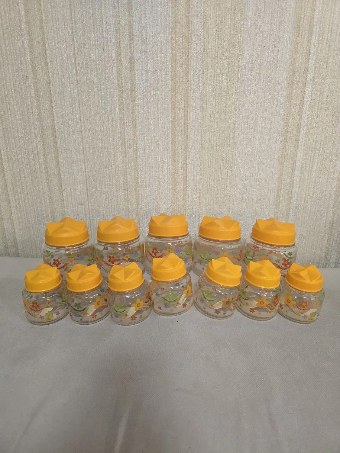 بانکه شیشه ای سایز بزرگ و کوچک|ظروف نگهدارنده، پلاستیکی، یکبارمصرف|بندرعباس, |دیوار