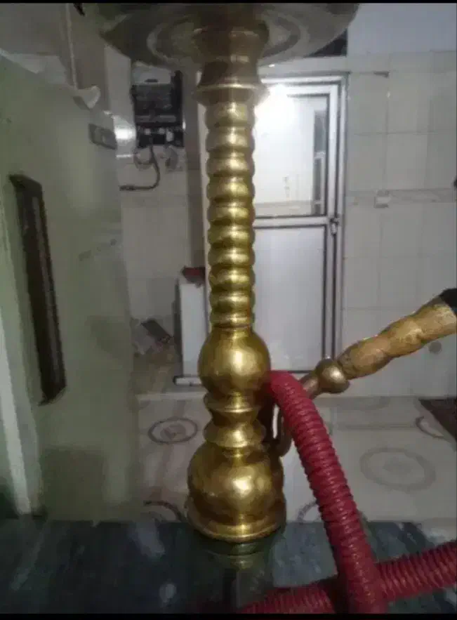 قلیون برنجی  قدیمی|کلکسیون و سرگرمی|زنجان, |دیوار