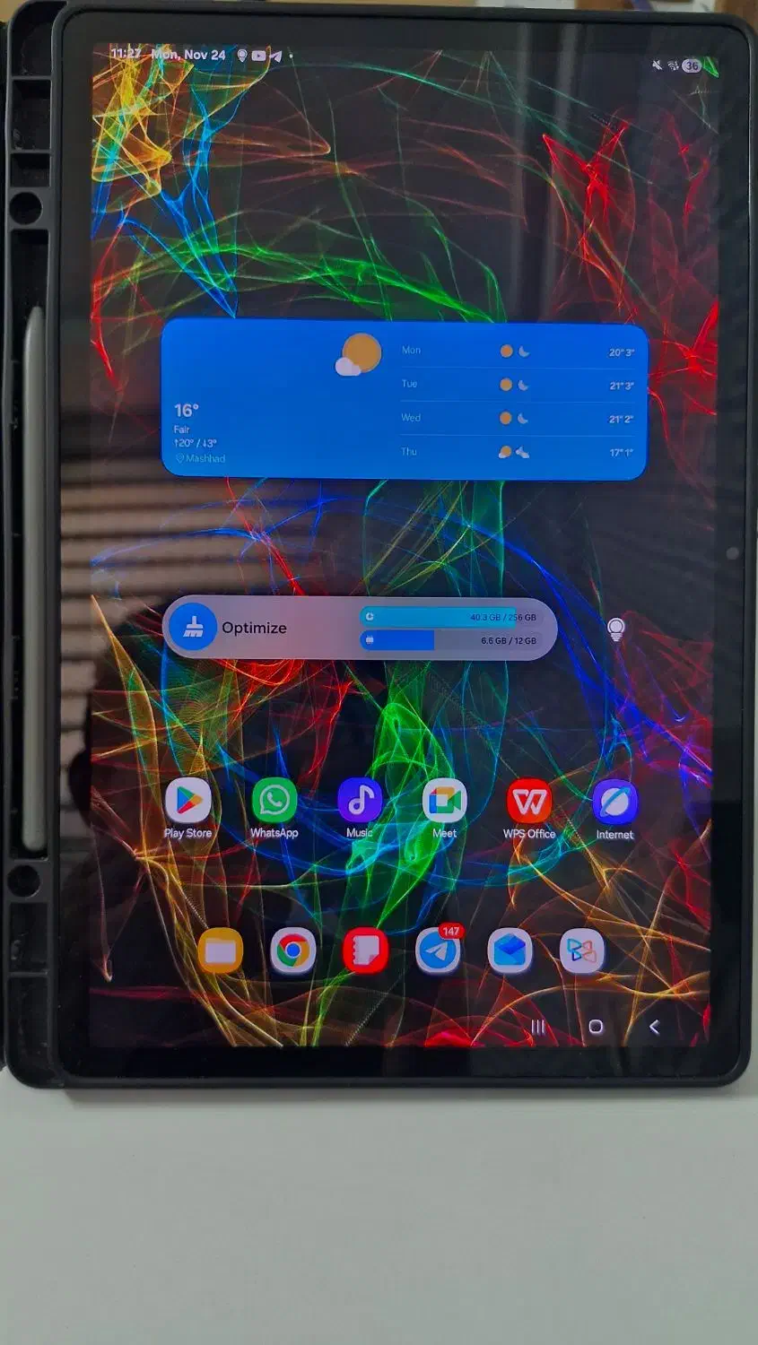 تبلت galaxy tab s9fe plus 256g|تبلت|مشهد, کوثر|دیوار