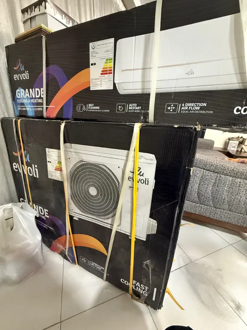 کولر گازی اسپلیت 24000  ایوولی مدل گرندEVT3-24K-MD|کولر گازی و فن‌کوئل|تهران, امام زاده عبدالله|دیوار