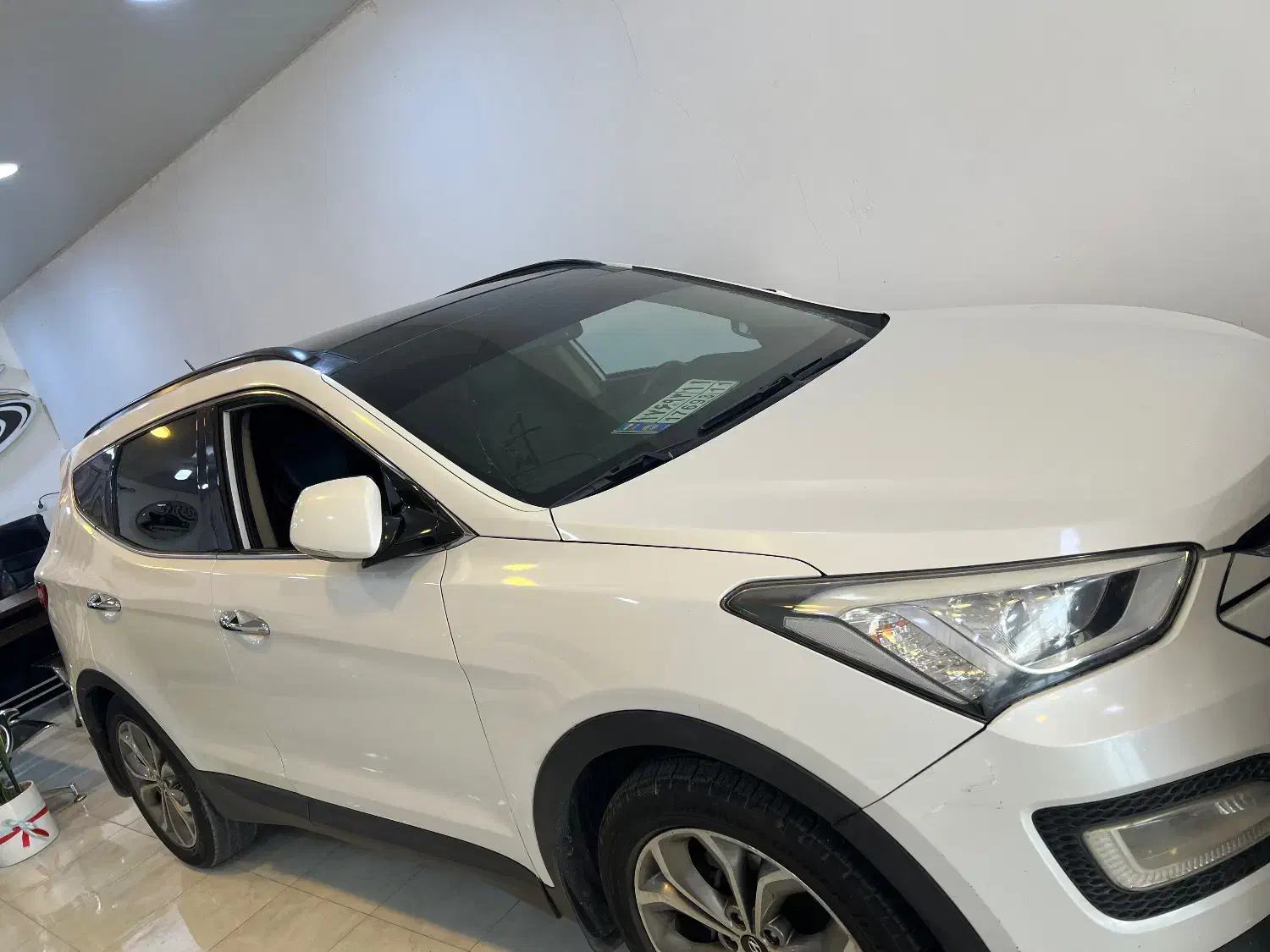 سانتافه 2014بیرنگ قابل گذر|خودرو سواری و وانت|قشم, |دیوار