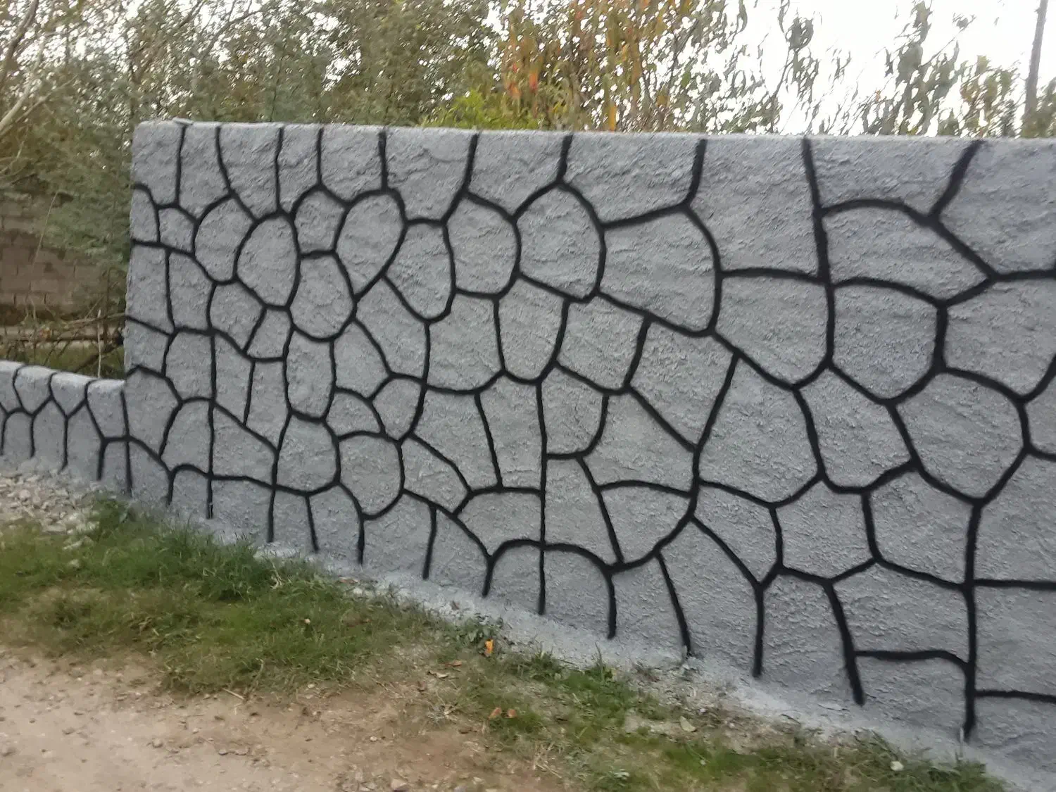 سیمانکاری طرحدار|خدمات پیشه و مهارت|لنگرود, |دیوار