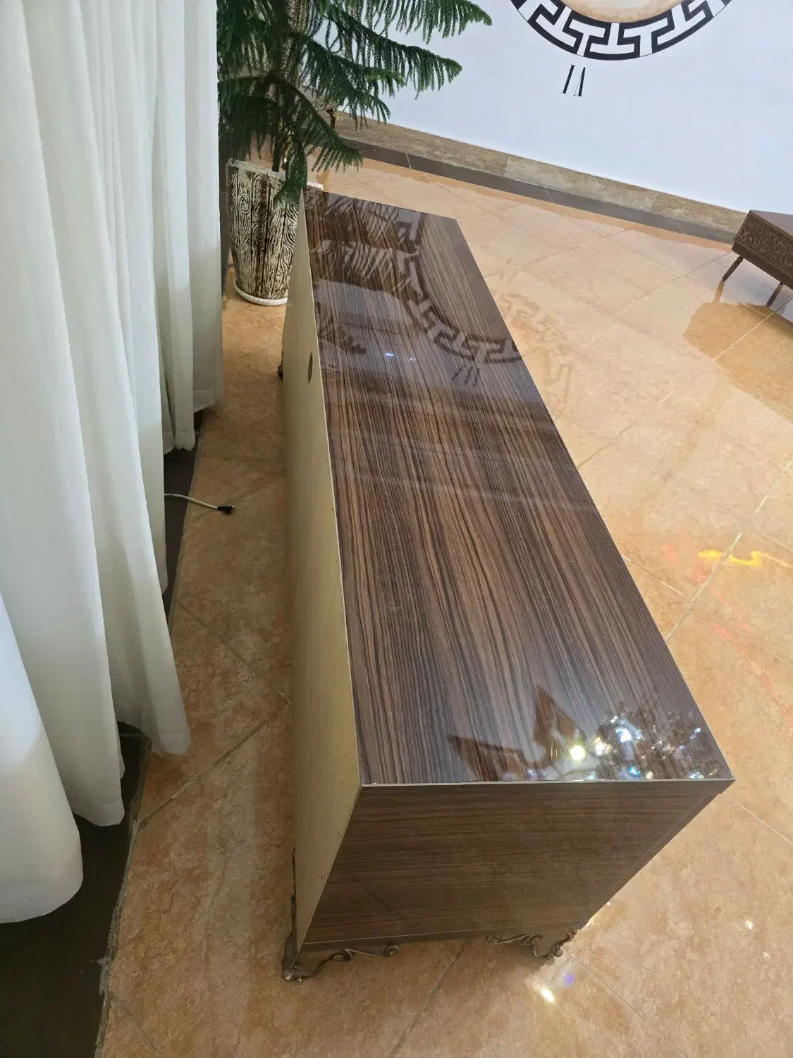 زیر تلویزیون هایگلاس درجه یک|میز تلویزیون|سقز, |دیوار