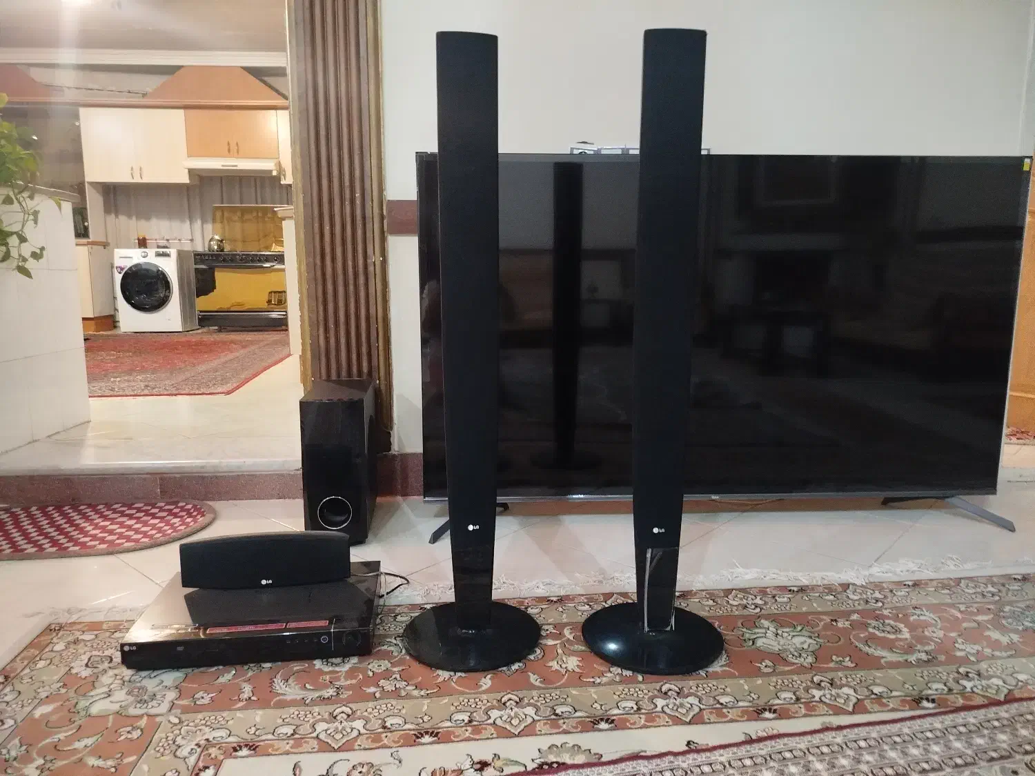 سینما خانگی|سیستم صوتی خانگی|نیشابور, مازول|دیوار