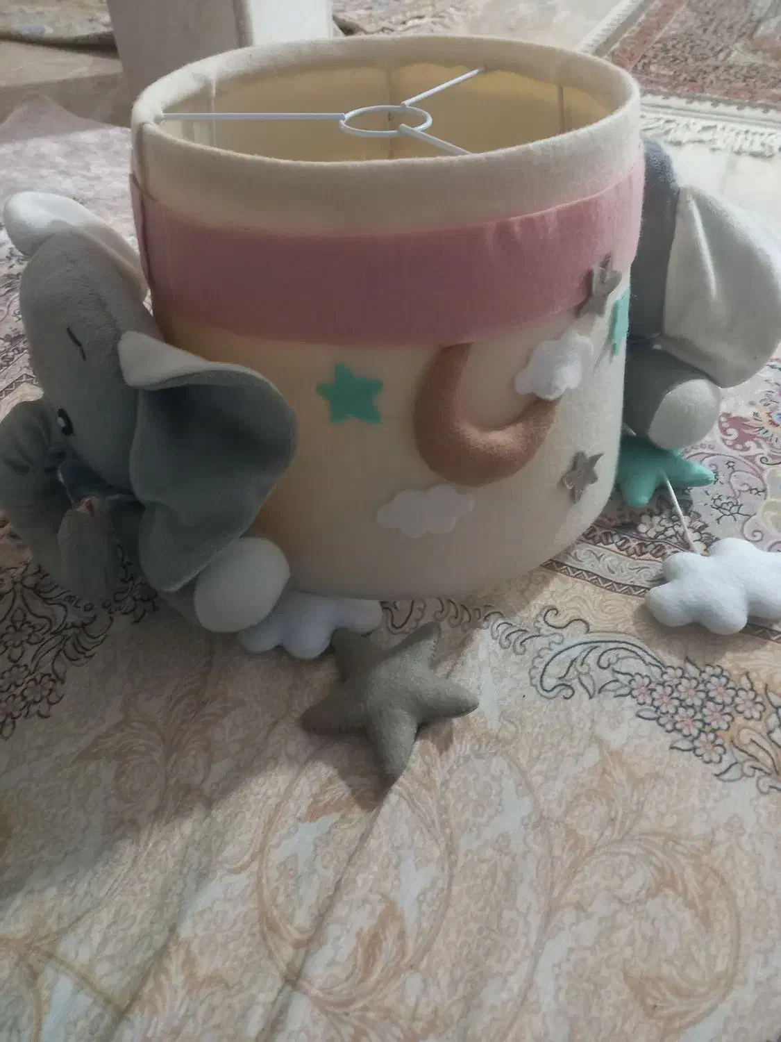 لوستر برای اتاق بچه ها طرح فیل|لوستر و چراغ آویز|ارومیه, |دیوار