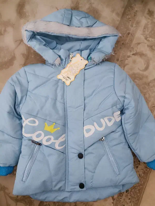 کاپشن بچگانه کاملا نو با اتیکت|کفش و لباس بچه|تهران, والفجر (افسریه)|دیوار