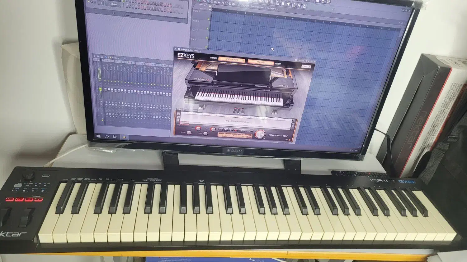 میدی کنترلر اورگ GX61|پیانو، کیبورد، آکاردئون|بندرعباس, |دیوار