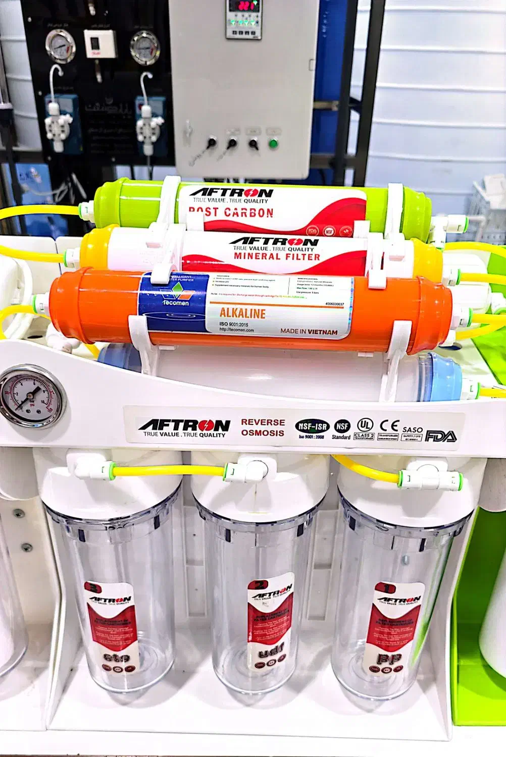 آب تصفیه خانگی ۸مرحله ای afteron آفترون تایوان|آبسردکن و تصفیه آب|بوشهر, |دیوار