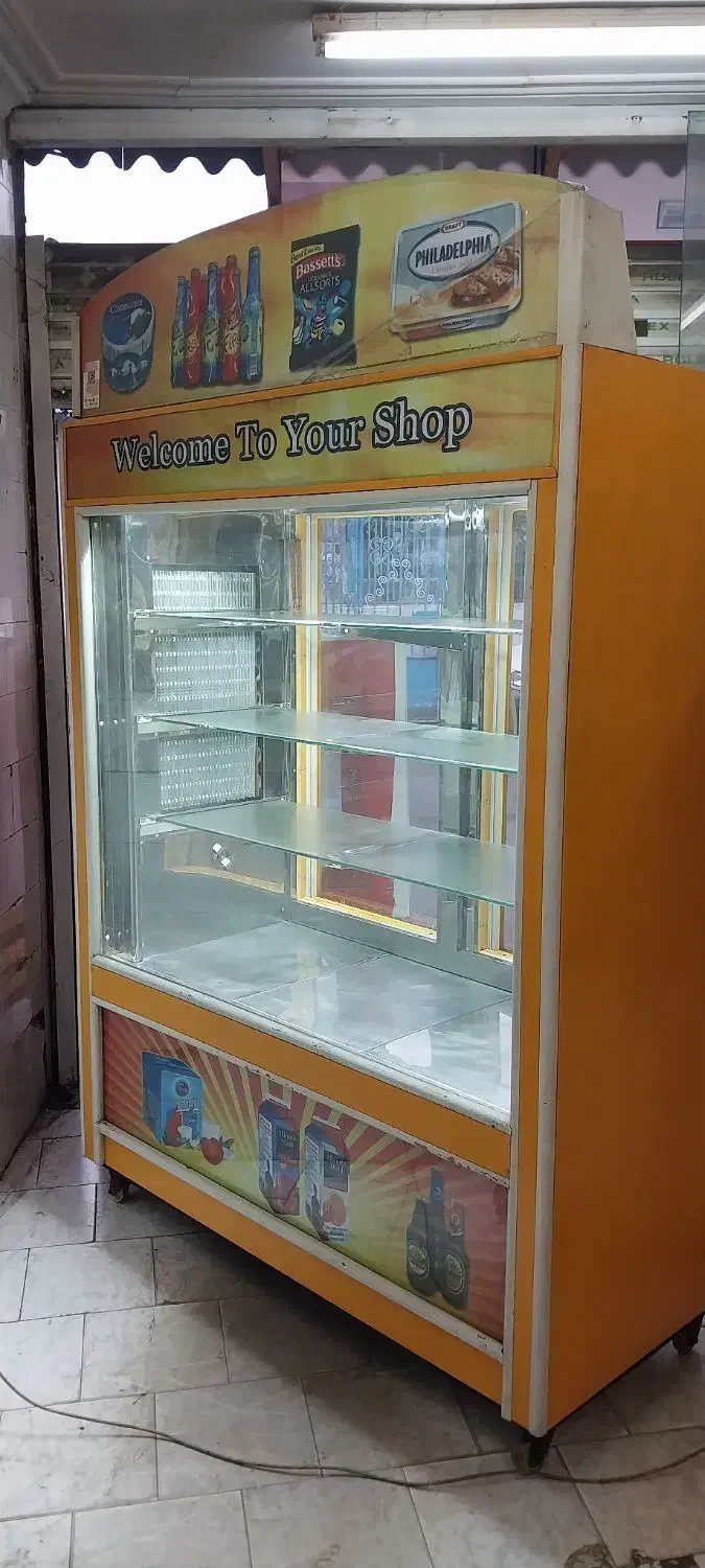 یخچال ایستاده ویترینی 1/5 سالم|فروشگاه و مغازه|رشت, خواهر امام|دیوار