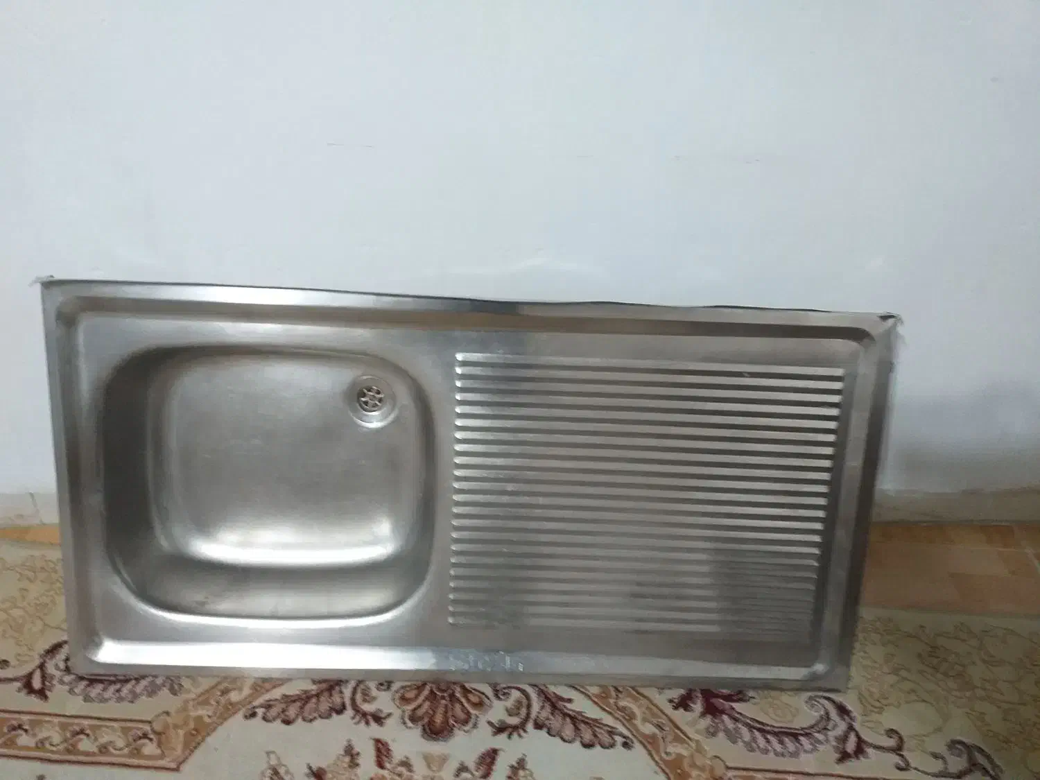 آب چکان وجای لیوانی وسینگ تک لگنه|آب‌چکان و نظم‌دهنده ظروف|لاهیجان, بوجایه|دیوار