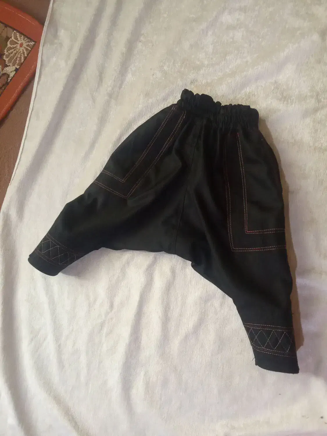 دوخت شلوار کردی بچگانه|کفش و لباس بچه|گنبد کاووس, |دیوار