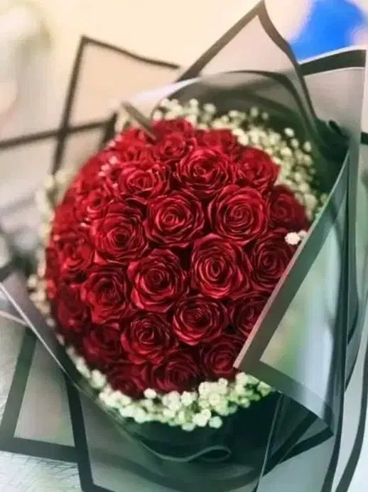 گل روبانی/گل جاودان/دسته گل/کادویی/گیفت|گل مصنوعی|فومن, |دیوار