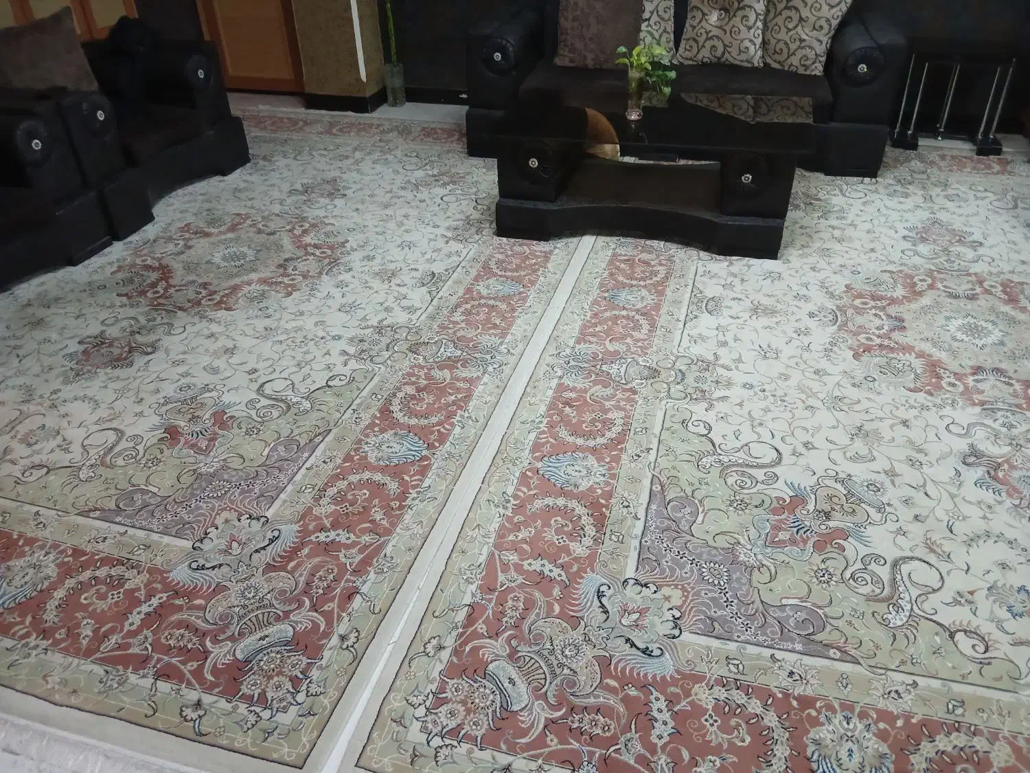 یک جفت فرش ۱۲ متری نگین مشهد|فرش|تهران, قیام|دیوار