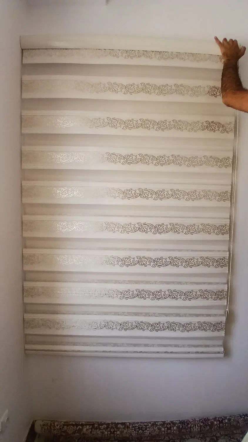 پرده زبرا در حد نو|پرده، رانر، رومیزی|وحیدیه, |دیوار