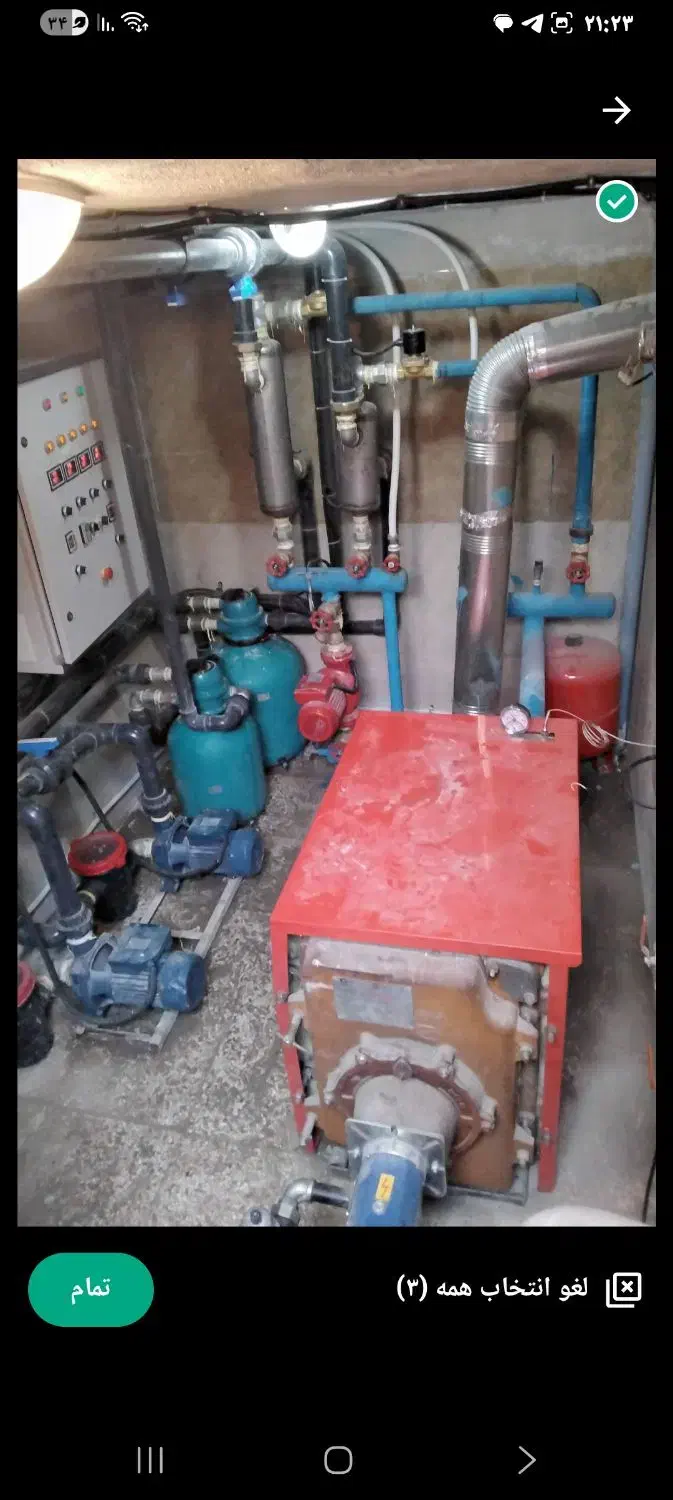 لوله کشی واجرای موتورخانه استخر و جکوزی|خدمات پیشه و مهارت|مشهد, منزل آباد|دیوار