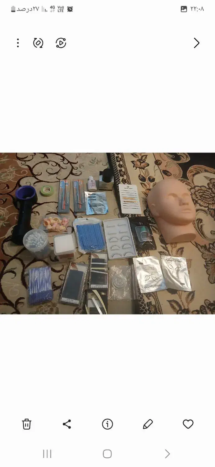 لوازم اکستنشن مژه نو نو|آرایشی، بهداشتی، درمانی|شیراز, شهرک بزین|دیوار