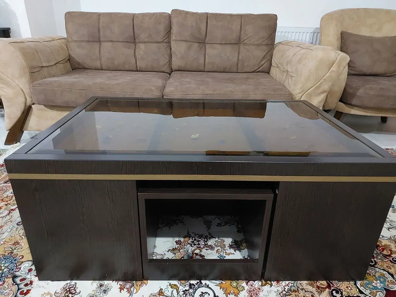 میز جلو مبلی|مبلمان خانگی و میز عسلی|تبریز, |دیوار