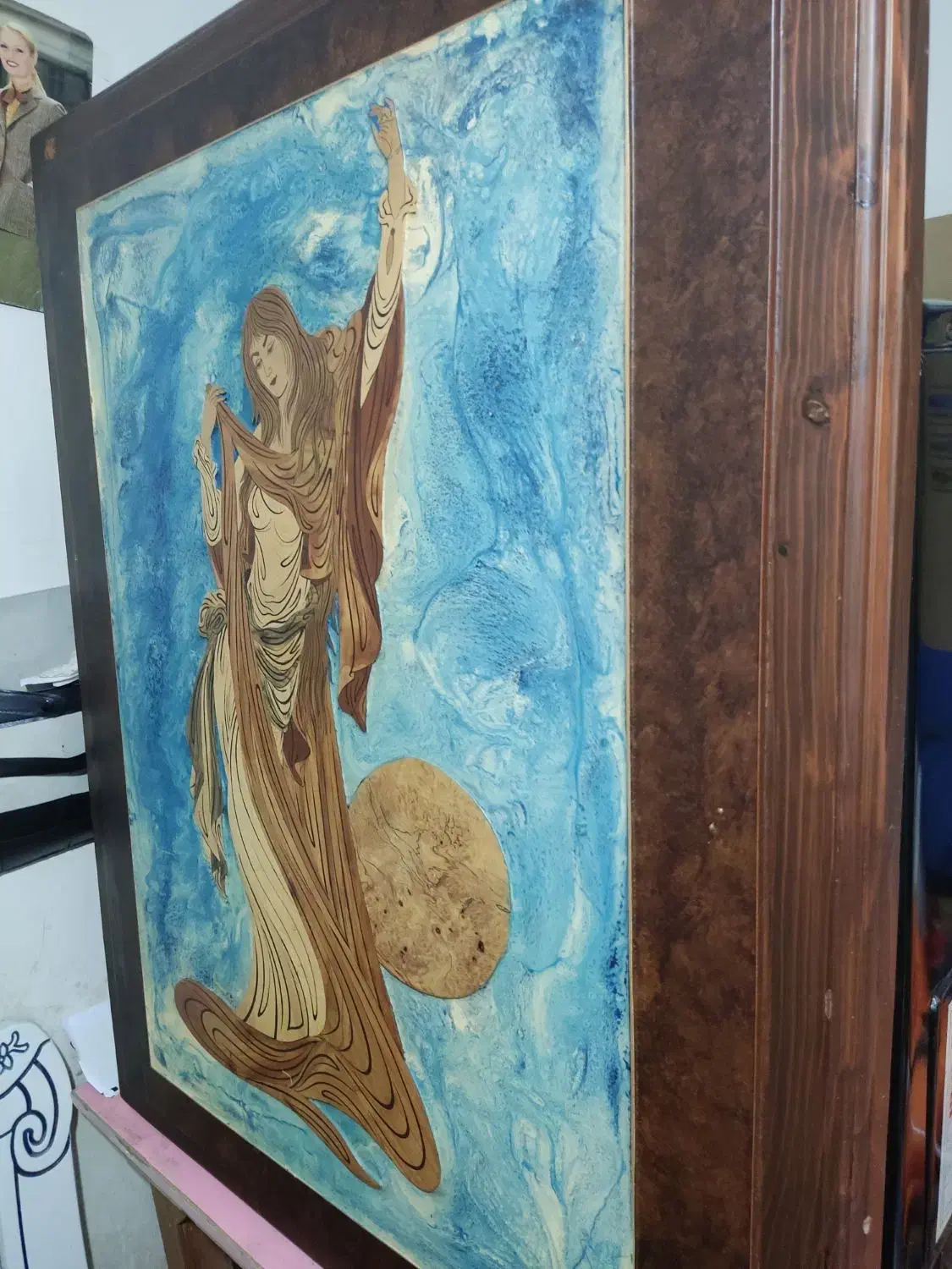 تابلوی معرق تمام چوب|تابلو، نقاشی، عکس|بابلسر, |دیوار